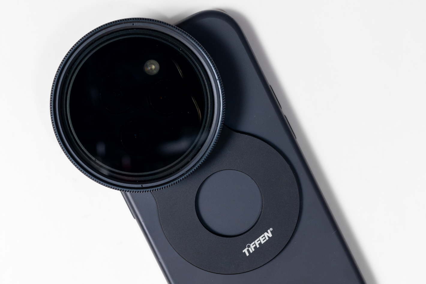 New Tiffen smartphone 58mm filter mount for iPhone