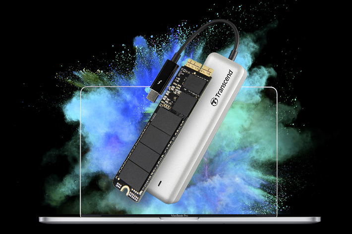 Transcend introduces the JetDrive 825 portable Thunderbolt SSD for Mac