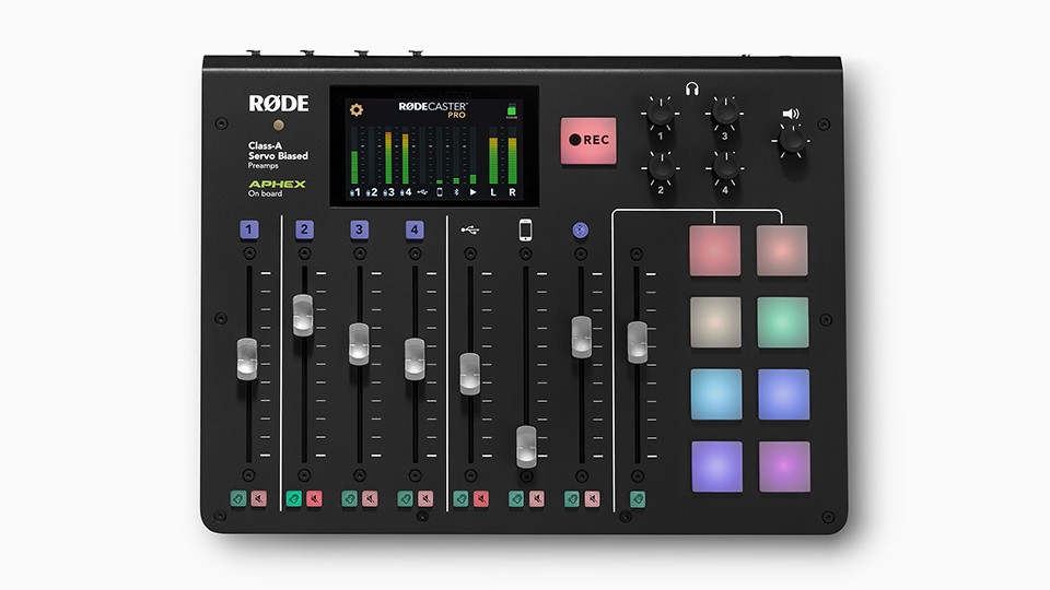 RØDECaster Pro audio console-first look 13