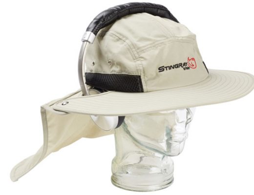 K-Tek’s Stingray Audio SunHat, a special hat for sound recordists