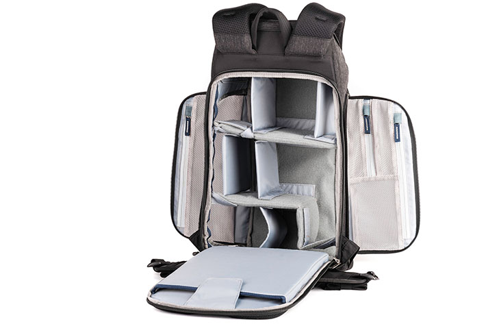 Urban Access backpacks: easy to pack and easy to access