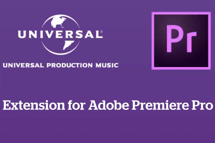 Universal Production Music: a free panel for Premiere Pro and Audition