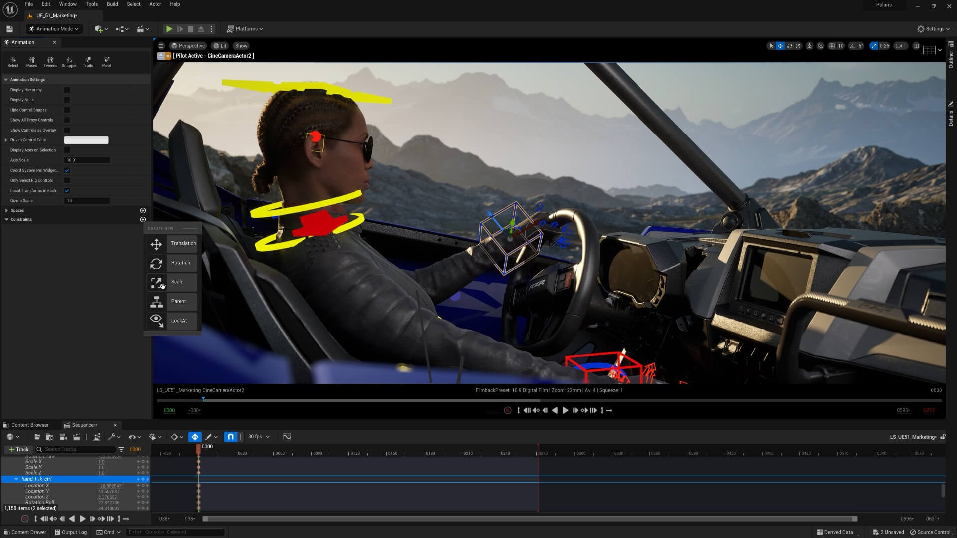 Unreal Engine 5.1: new features for filmmaking, broadcast, animation, and live events