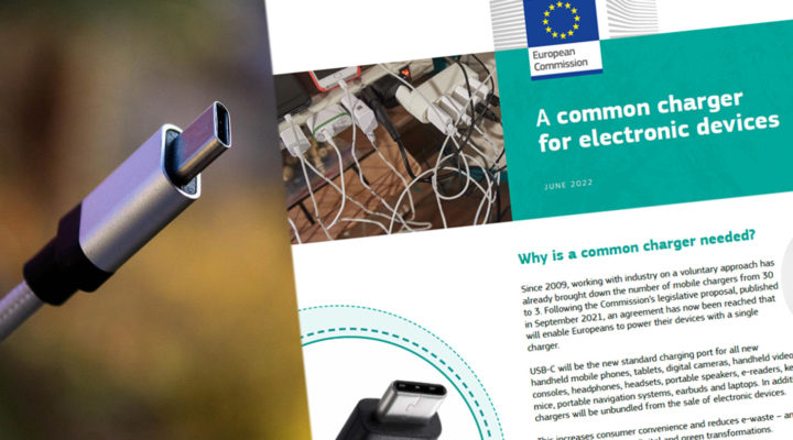 In 2024 all electronic devices sold in Europe must have an USB-C port
