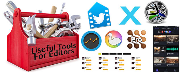 Useful Tools For Editors: Now Shipping Edition 1