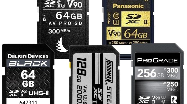 V90 memory cards: your choice for 4K video and beyond