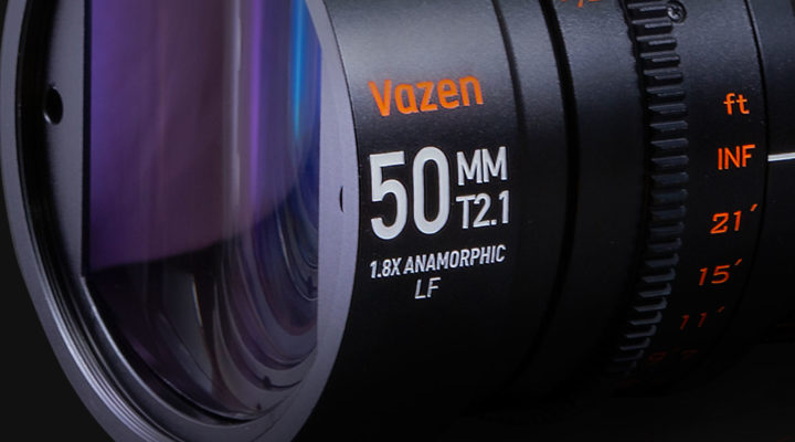Vazen has a new 50mm T2.1 1.8X anamorphic lens for full frame