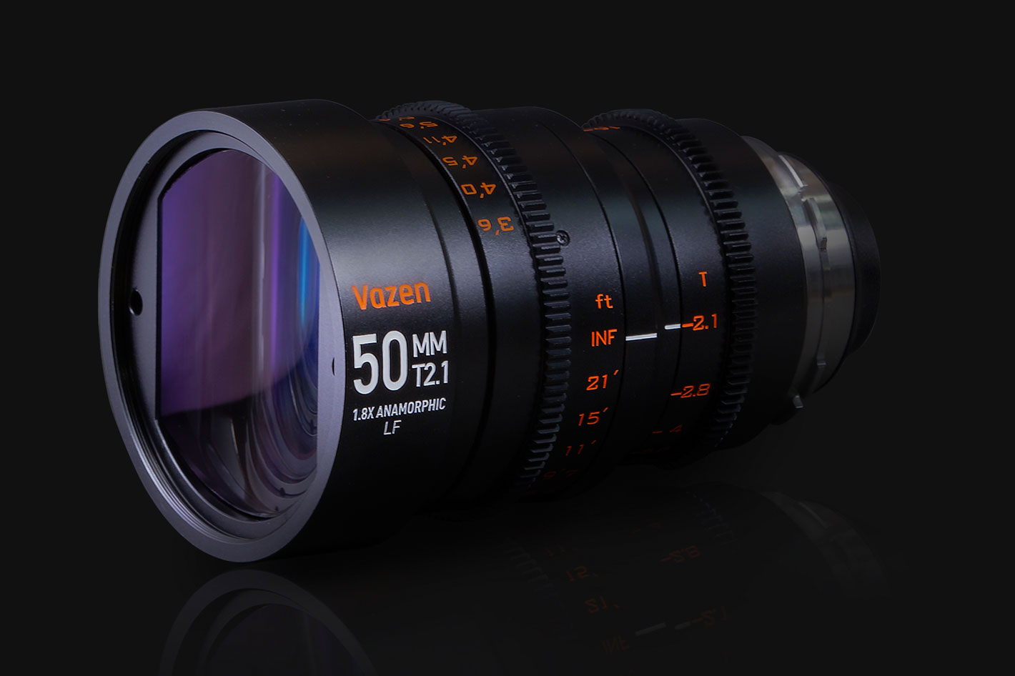 Vazen has a new 50mm T2.1 1.8X anamorphic lens for full frame