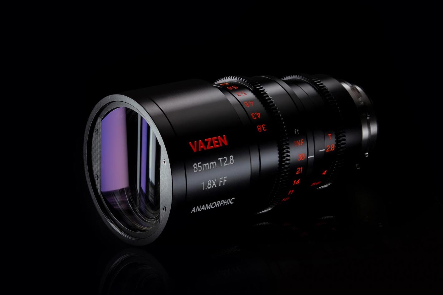 Vazen 65mm T2 1.8x Anamorphic lens for Micro Four Thirds
