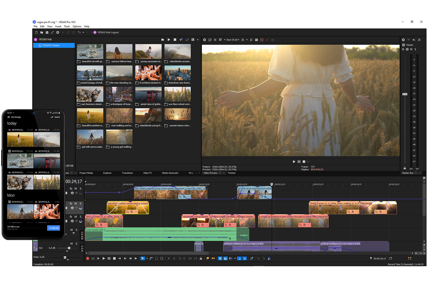 VEGAS Pro 19: new version has new pricing and new features