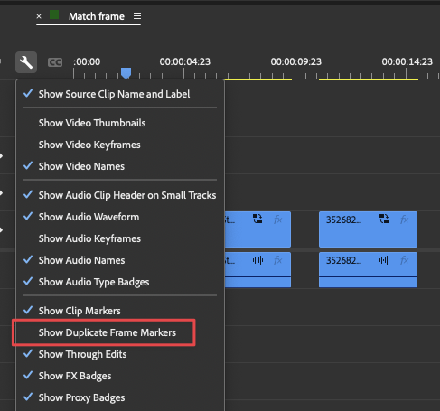 Tool Tip Tuesday for Adobe Premiere Pro: Have I used this frame? (Reverse Match Frame) 13 Tool Tip Tuesday for Adobe Premiere Pro: Have I used this frame? (Reverse Match Frame) 13