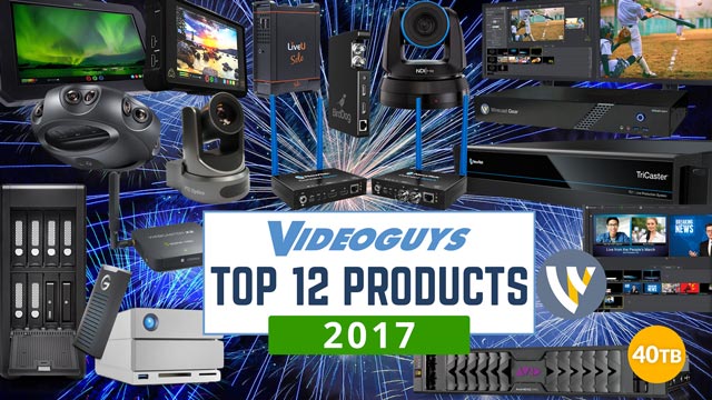 top products for video production