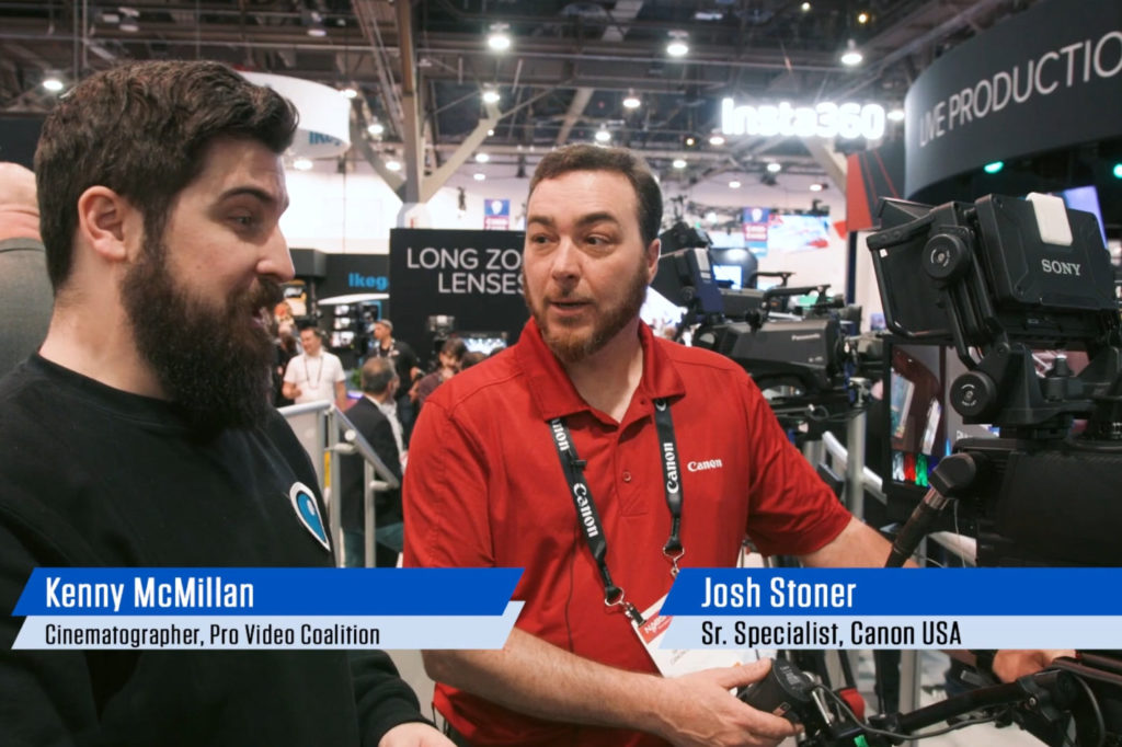 From the NAB Show Floor | Canon Broadcast Lenses