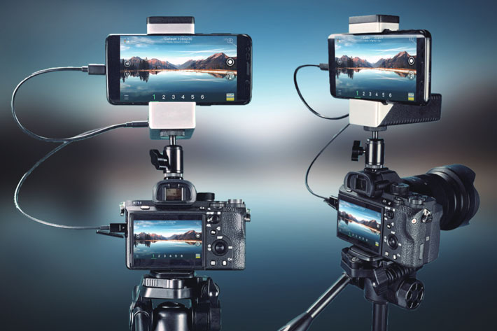 VidiMo: live video production solution with a smartphone and camcorder