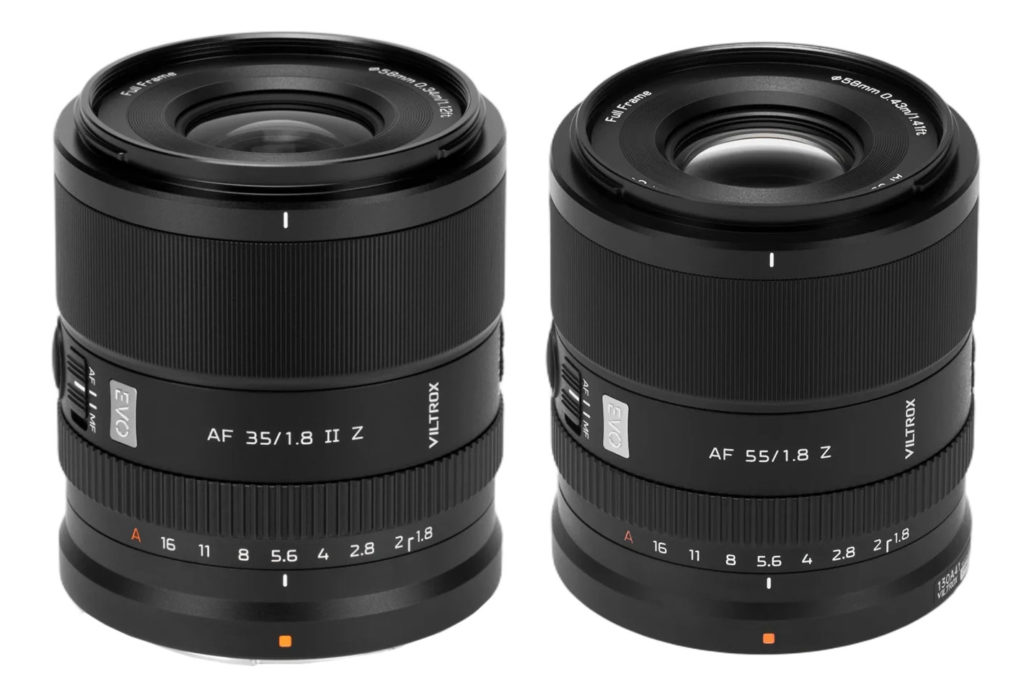 Viltrox unveils new 35mm and 55mm F1.8 EVO Lenses at NAB 2026