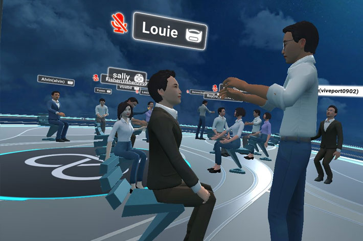 HTC Vive: the first fully online conference in Virtual Reality