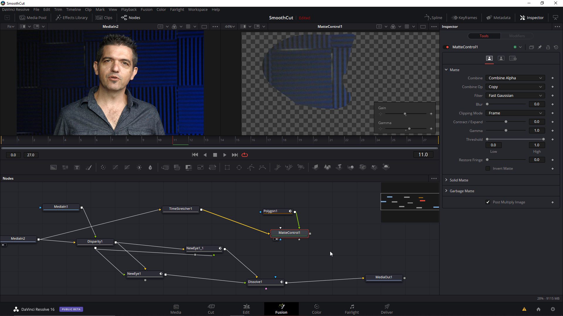 The literal invisible cut: mastering the Fluid Morph 2