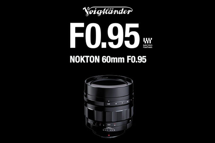 New Voigtlander Nokton 60mm F0.95 lens for Micro Four Thirds videographers