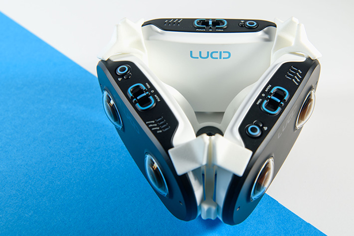 LucidCam, a stereoscopic 3D 180 camera