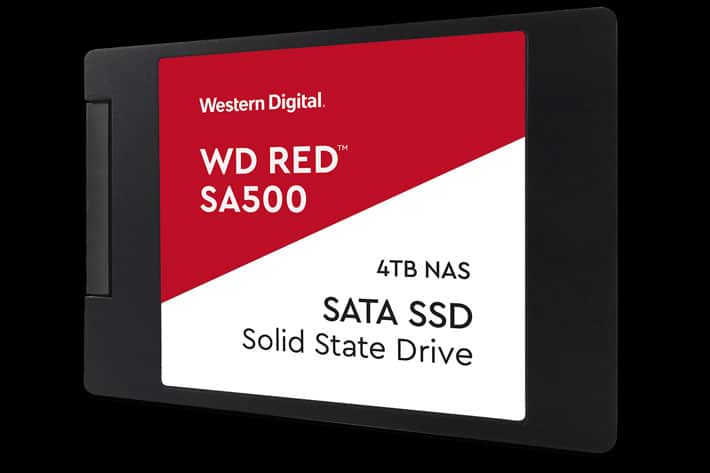 WD Red SA500 SSD: designed for NAS and 4K and 8K video editing