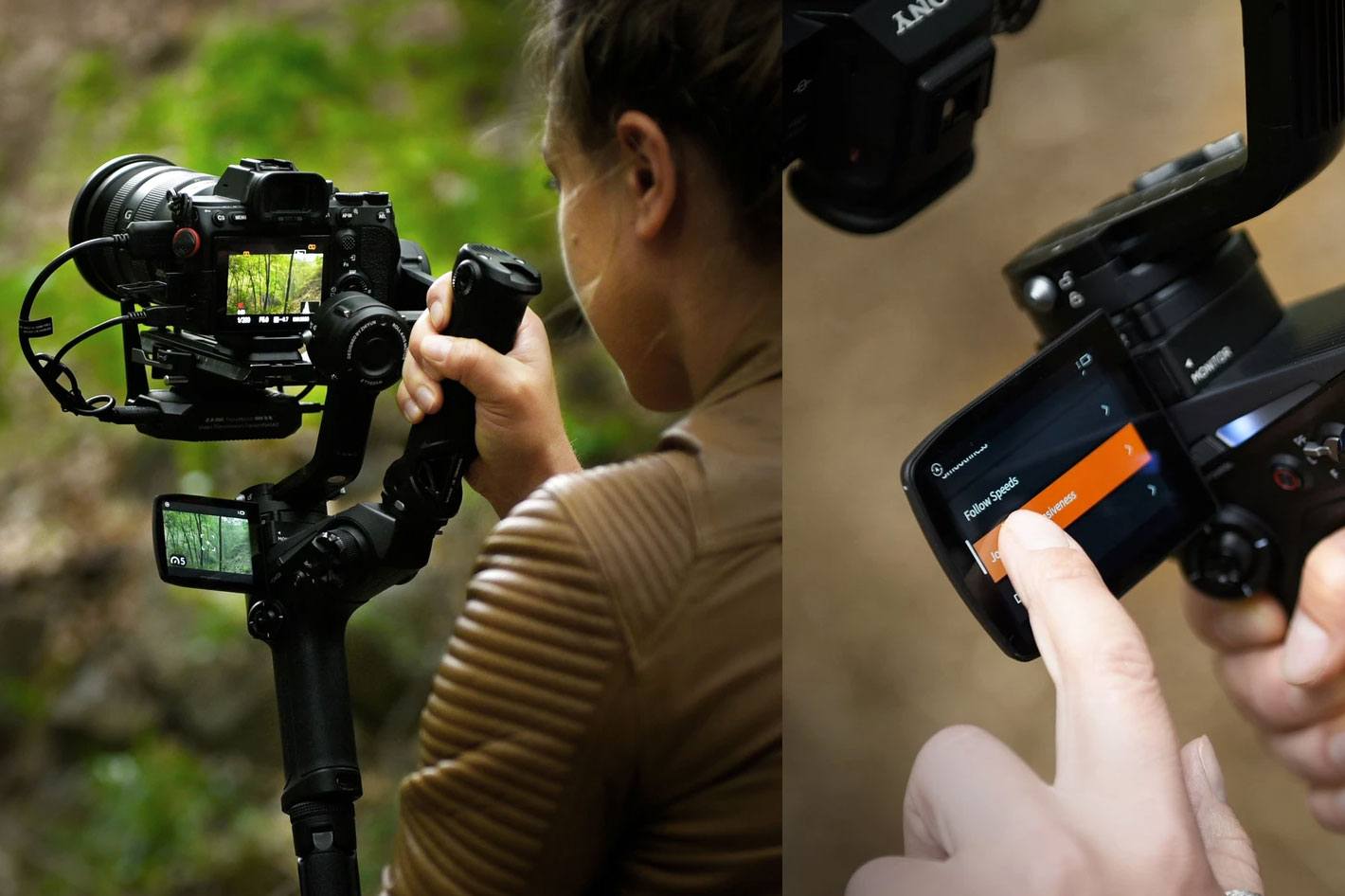 WEEBILL 2: the first gimbal with a touchscreen command centre