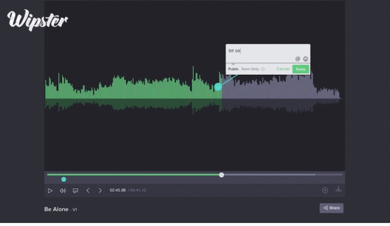 Wipster Announces Collaborative Audio Review 4