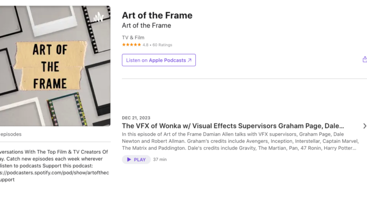 Art of the Frame Podcast: The VFX of Wonka with Visual Effects Supervisors Graham Page, Dale Newton and Robert Allman 1