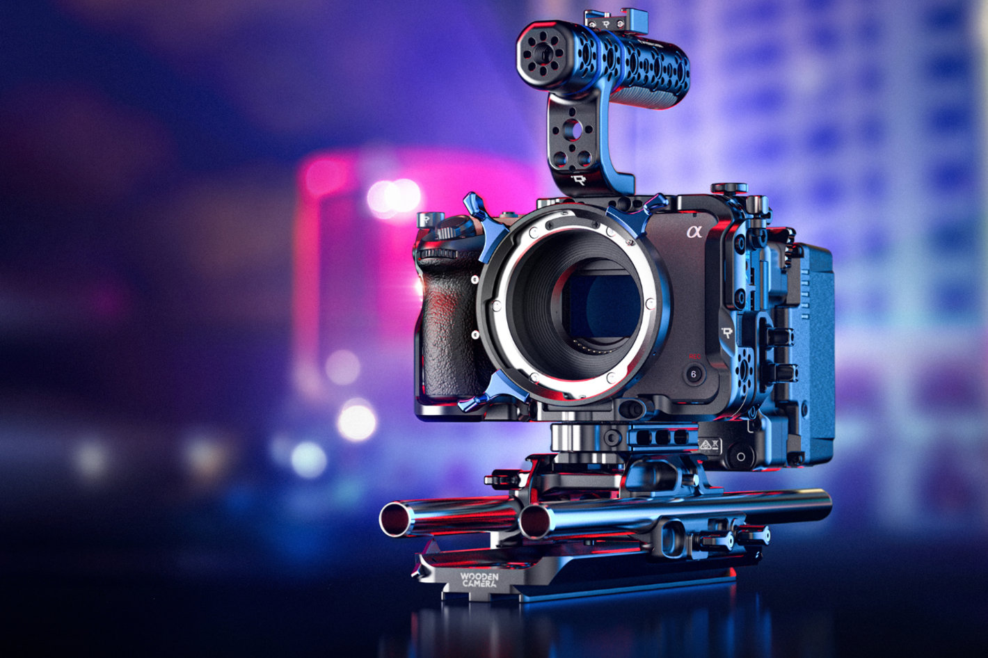 Wooden Camera: new cage and accessory system for Sony FX5