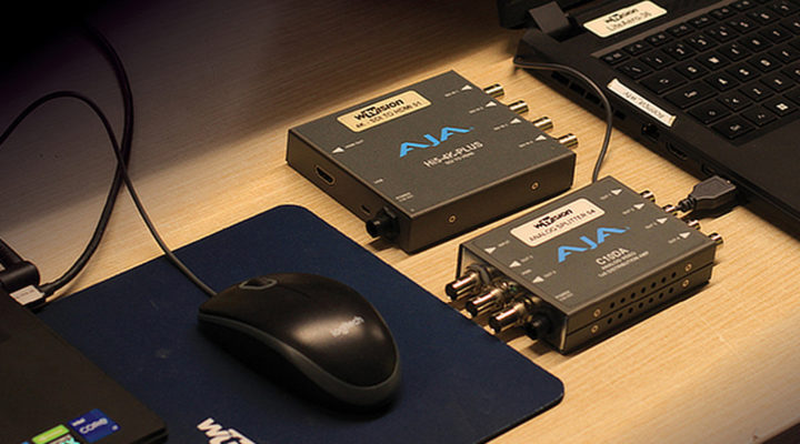 wTVision: AJA gear is a natural choice for on-the-go production
