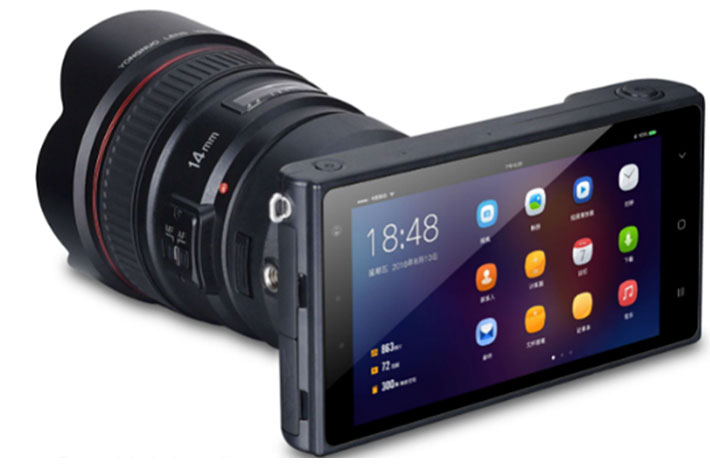 Yongnuo YN450: an Android camera with MFT sensor and EF mount