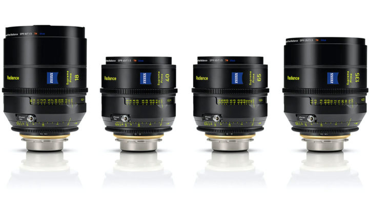ZEISS introduces four new Supreme Prime Radiance lenses