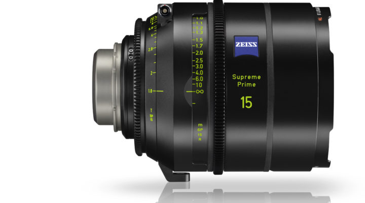 New ZEISS Supreme Prime 15mm T1.8 completes the series