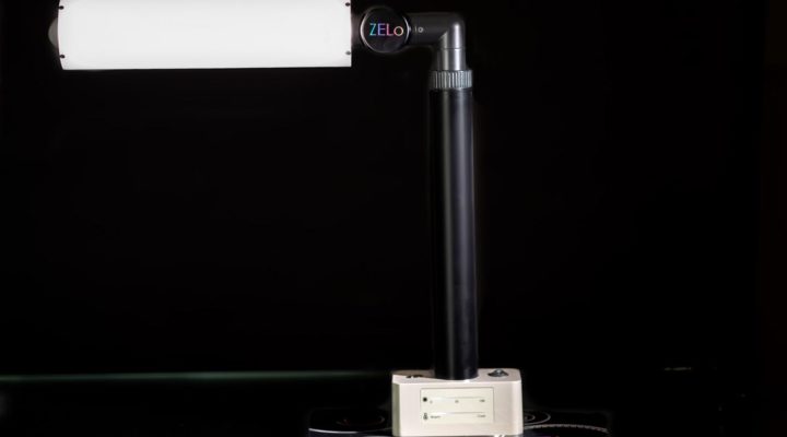 ZELo desktop studio light for any workspace