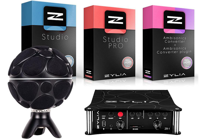 ZYLIA ZR-1: a new portable recorder for 360-degree sound recording 9