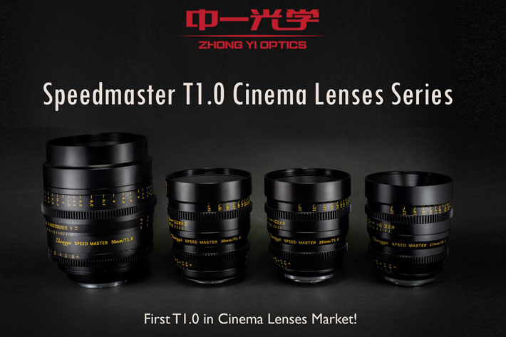 ZY Optics: new T1.0 cinema lenses for MFT, Super 35 and PL cameras